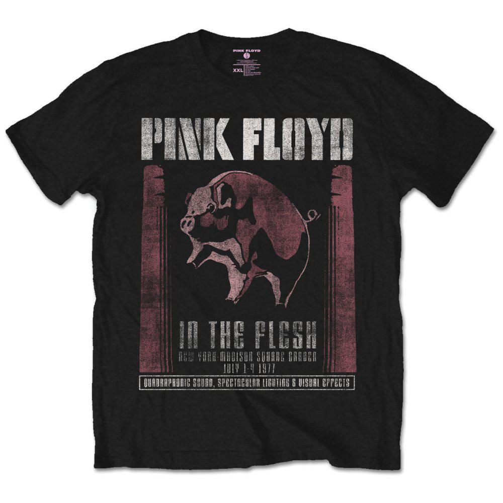Pink Floyd - In The Flesh Mens Tshirt - Black